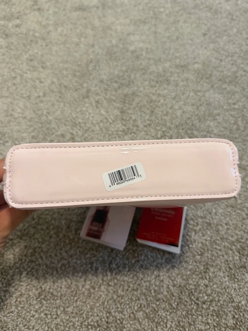 Kylie Cosmetics Pink Patent Makeup Pouch